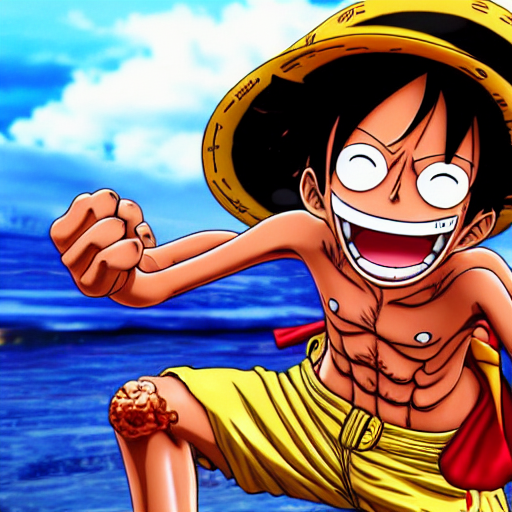 prompthunt: monkey d luffy 4k unreal engine high detailed