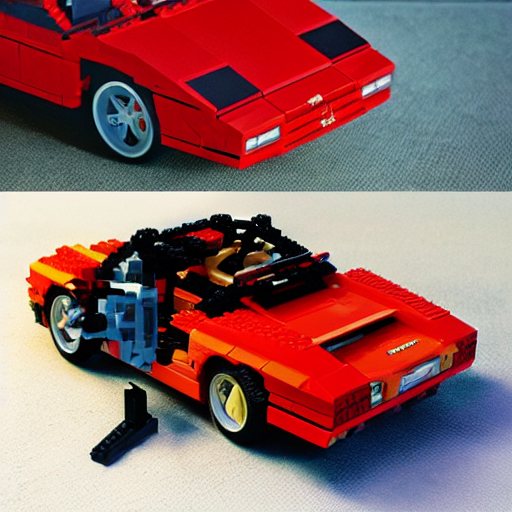Lego testarossa discount