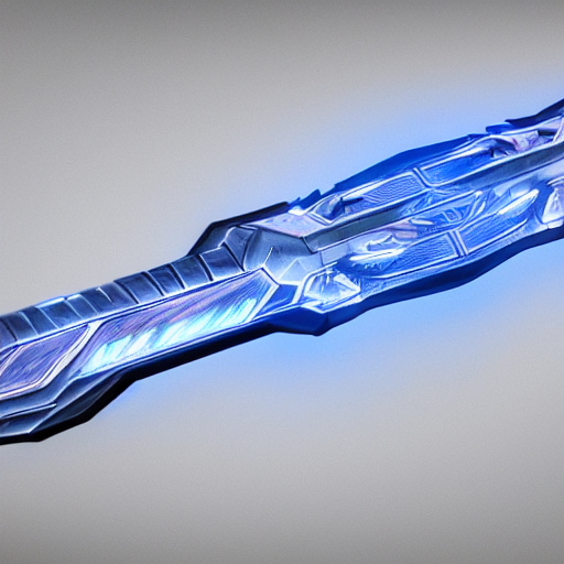 prompthunt: professional concept art of a futuristic sword, super ...