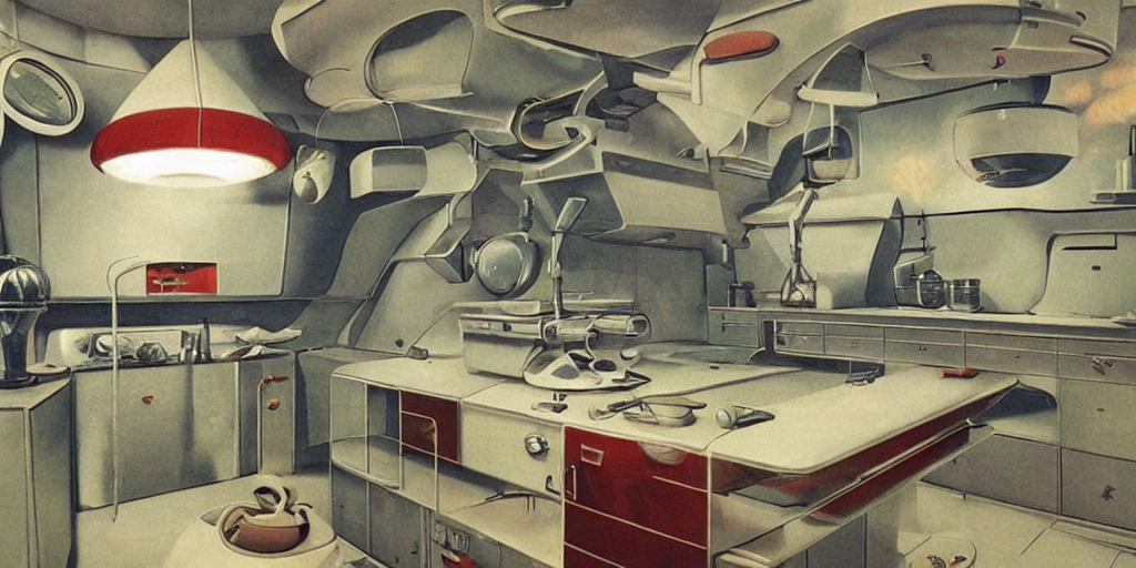 space station kitchen