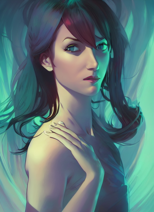 prompthunt Matt Mercer, ambient lighting, 4k, alphonse mucha, lois van