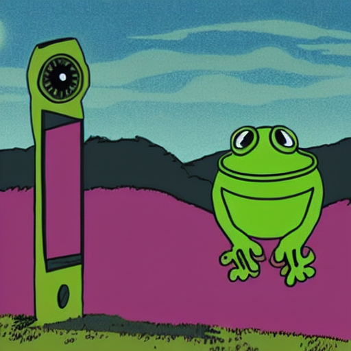 prompthunt: ufo abducting pepe the frog in pasture. 1 0 0 0 mm ...