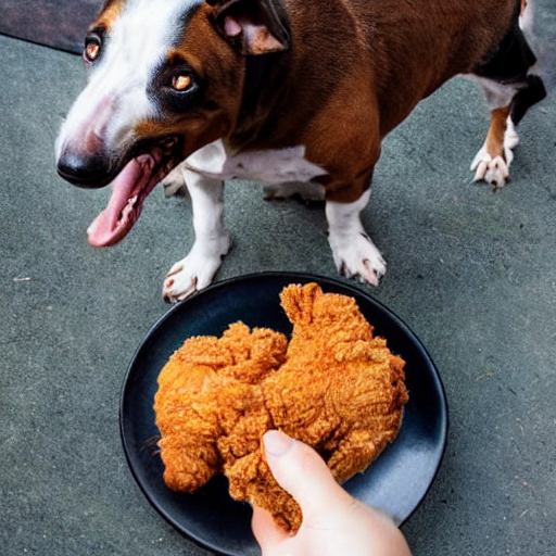 Can A Dog Eat Fried Chicken