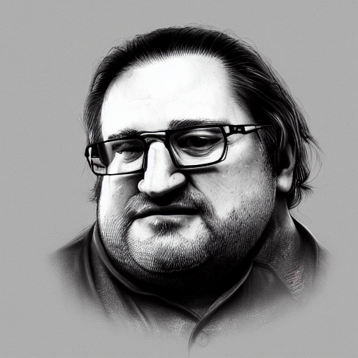 gabe newell in the sopranos, au naturel, hyper detailed, digital art, trending in artstation, cinematic lighting, studio quality, smooth render, unreal engine 5 rendered, octane rendered, art style by klimt and nixeu and ian sprigger and wlop and krenz cushart