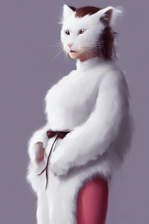 prompthunt beautiful aesthetic full body digital illustration of