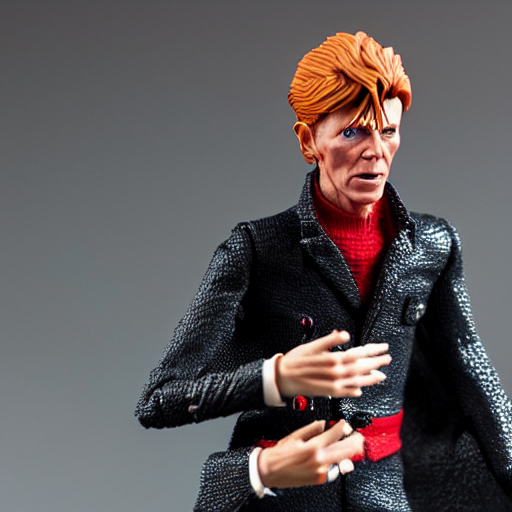 David bowie action figure shop