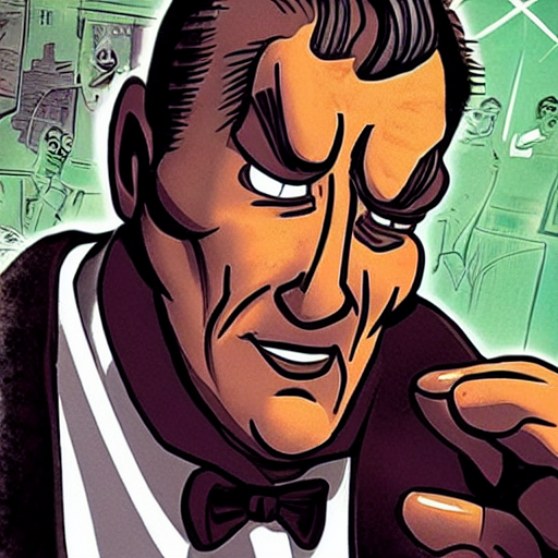 prompthunt Alfred Jodocus Kwak as a hardboiled detective