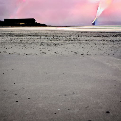 Brunettes On Nude Beach - prompthunt: lonely weston super mare beach with rainbow colored sky, no  people.