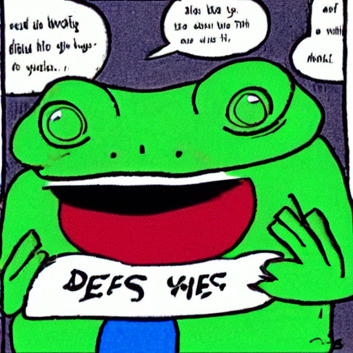 prompthunt: pepe frog praying to jesus christ