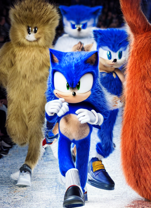 Sonic the Hedgehog Costume - Photo 2/5