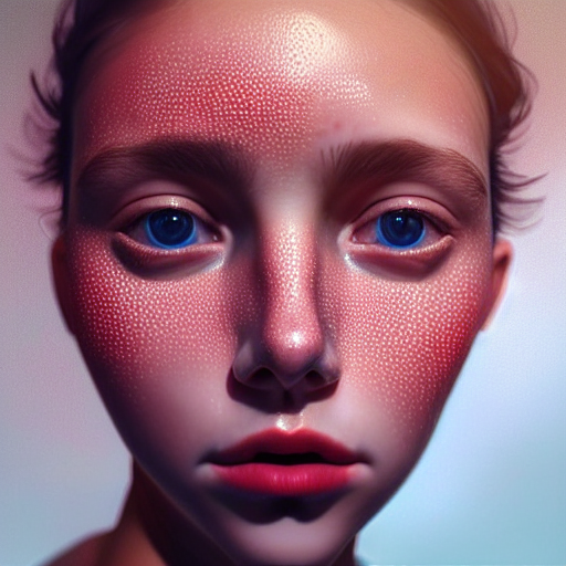 Sharp Facial Features Women