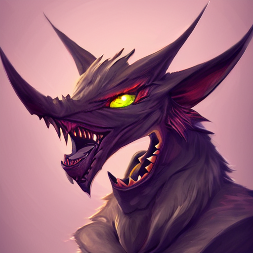 prompthunt anthro art, dragon head smiling into the camera, furry art, furaffinity, extremely