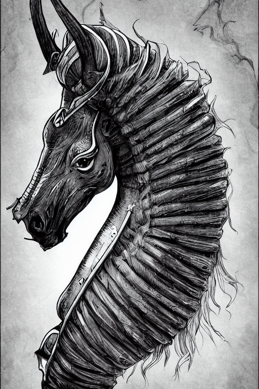Evil Horse Head
