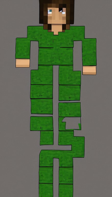 Minecraft Creeper Body