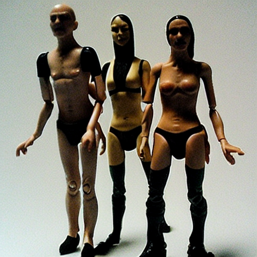 prompthunt throbbing gristle band action figures