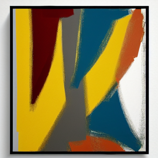 prompthunt Minimalist Abstract Art, Art Print, by Nicolas de Stael