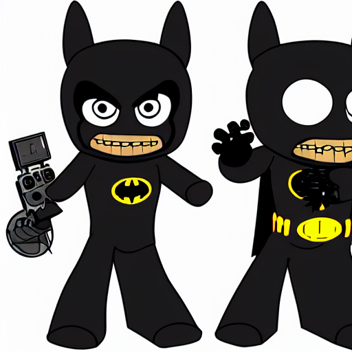 prompthunt: Batman as a Five Nights at Freddy's animatronic