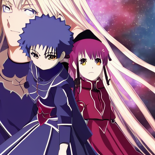 prompthunt: fate / stay night, ufotable art style