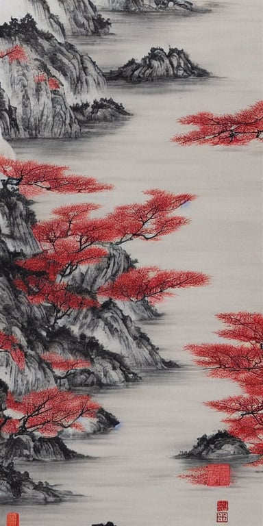 Chinese Ink Wash Painting