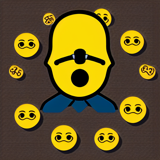 prompthunt: emoji wearing a gas mask