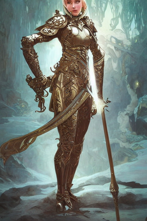 Fantasy Light Armor Concept