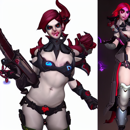 prompthunt: overwatch character lilith from diablo