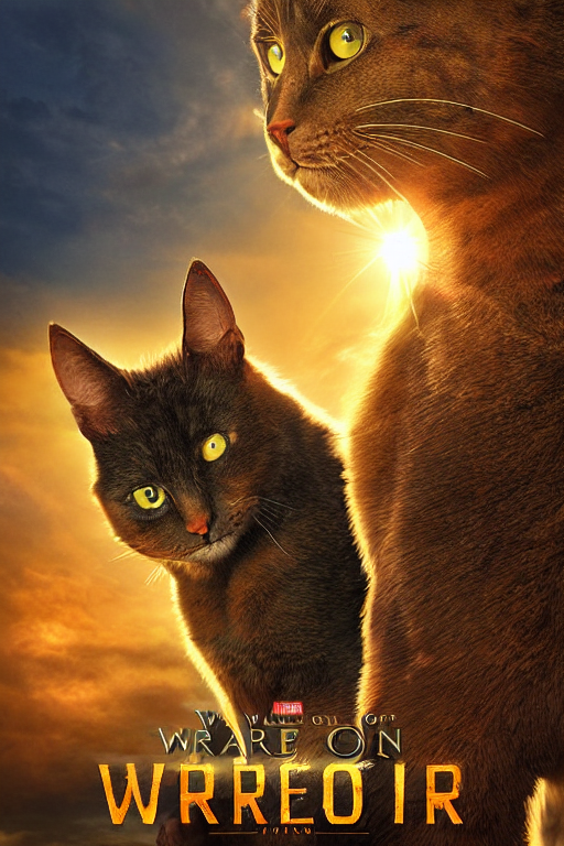 Warrior cats movie poster