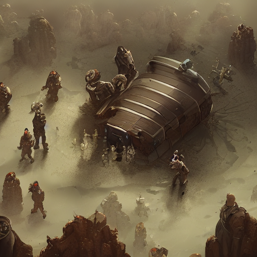 prompthunt Rimworld Concept Art YouTube thumbnail, by Cedric