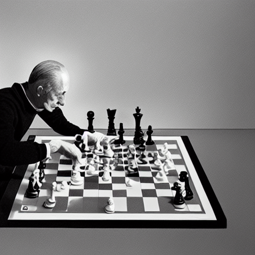 Marcel Duchamp Portrait Of Chess Players
