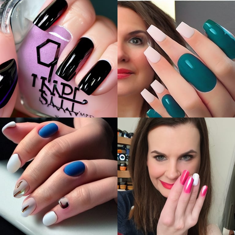 prompthunt simplynailogical turning into nail polish