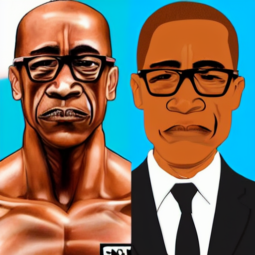 prompthunt: gus fring, gigachad, muscular, detailed