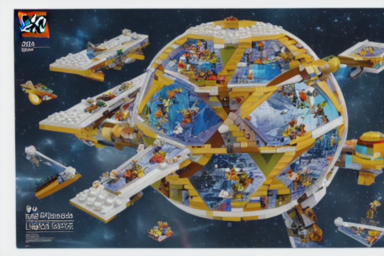 mc escher triangle planetoid 1 9 8 5 lego set