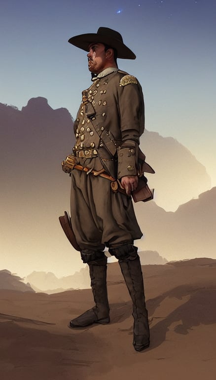 prompthunt: steady gaucho shady look, xix century military outfit, desert  storm detailed background, intricate, highly detailed, digital painting,  artstation, concept art, sharp focus, illustration, art by Artgerm, Grafit  Studio, and Greg Rutkowski,