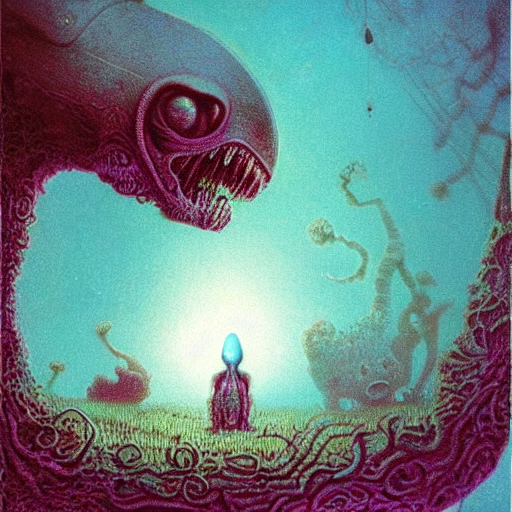 Alien Animal Art Beautiful