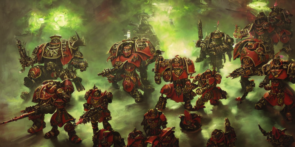 prompthunt warhammer 40k battle sisters in a jade palace. by Daniel F