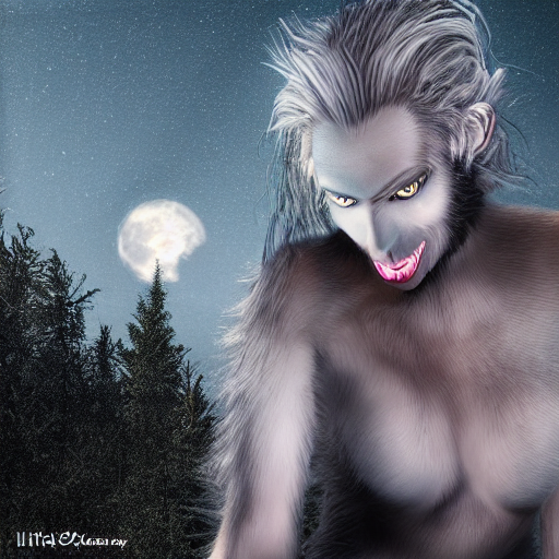 Full Moon Werewolf Transformation