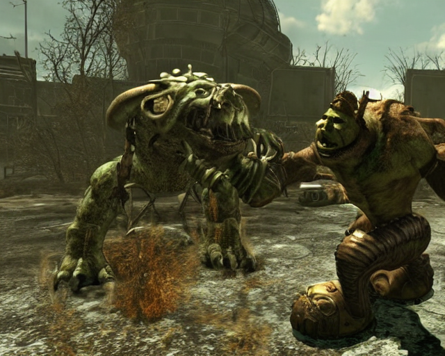 Fallout 3 Screenshots Deathclaw