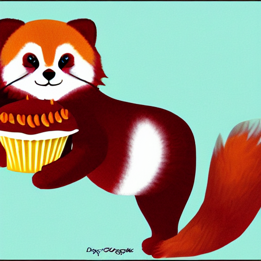 Red Pandas Hugging