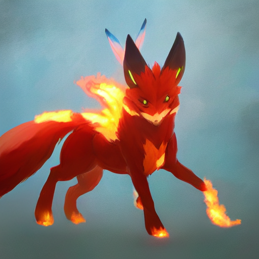 ArtStation - Red - Pokémon Fire Red