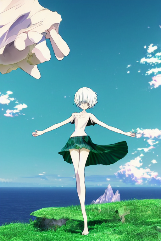 prompthunt 3D CG anime Land of the Lustrous Houseki no Kuni character
