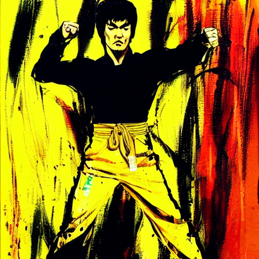 Bruce lee cheap orange jumpsuit