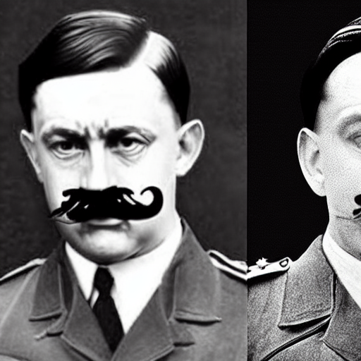 prompthunt: tom holland as adolf hitler with short mustache