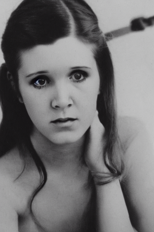 Carrie Fisher Young