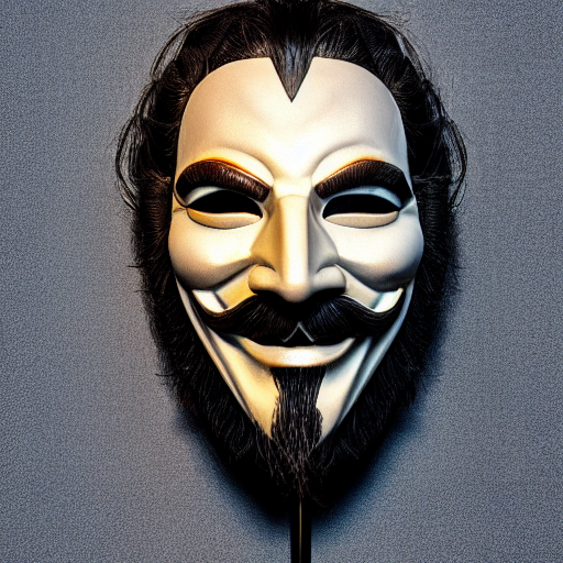 Guy Fawkes Light-Up Mask