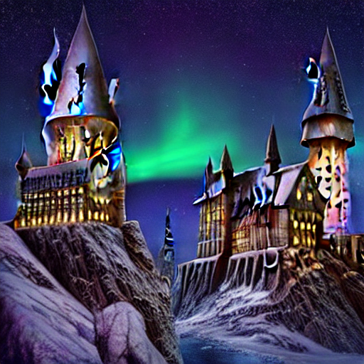 prompthunt: “Hogwarts School of Witchcraft and Wizardry with the