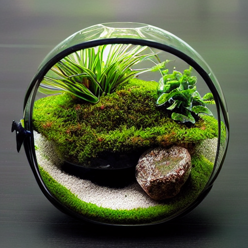 prompthunt: moss terrarium, product photo, high quality, 4 k, beautiful  design, innovative