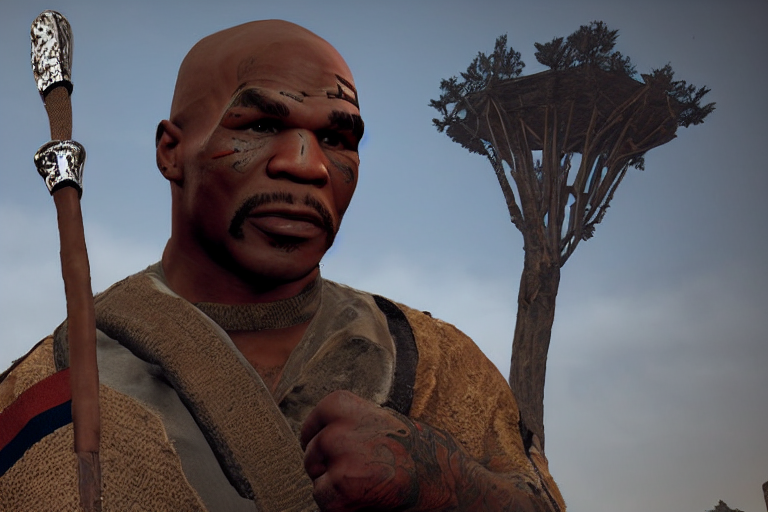 Prompthunt Mike Tyson In Mordhau Unreal Engine