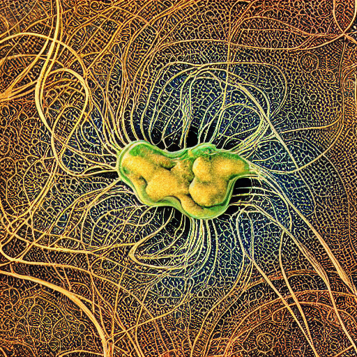 Pseudopodia In A Cell