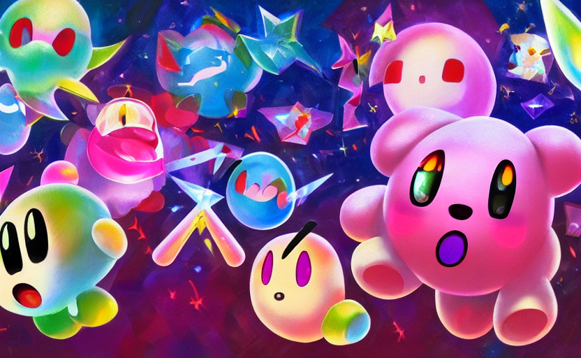 Kirby và crystal shards là một trong những chủ đề phổ biến nhất khi nói đến nhân vật huyền thoại Kirby. Tấm hình này sẽ khiến bạn nhớ lại ký ức tuổi thơ và cảm nhận sức mạnh của Kirby.