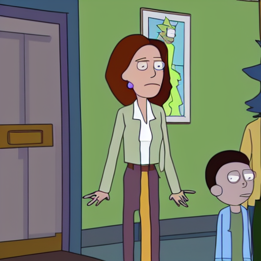 Nancy Patricia Pelosi as Rick and Morty